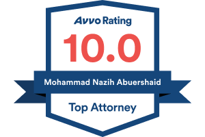 Avvo Rating 10 - Mohammad Nazih - Top Attorney