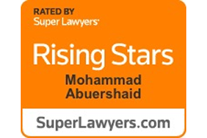 Super Lawyers / Mohammad Abuershaid / Rising Stars - Badge